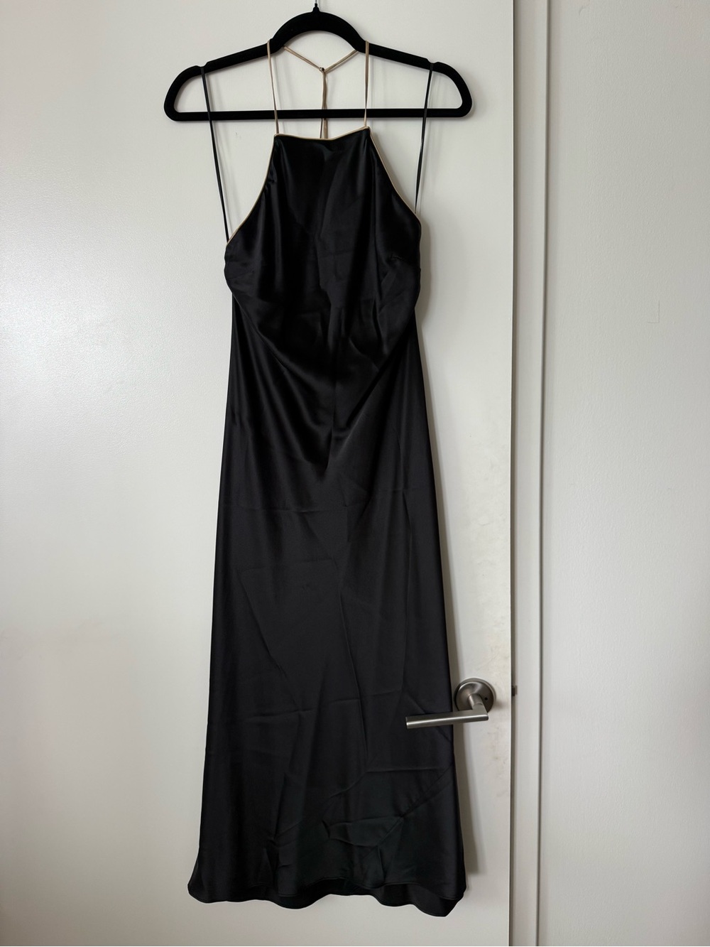 Reformation 100% Silk Halter Midi Dress - Picture 4 of 9